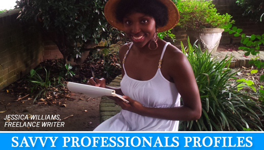 artdealdotcom_spp_jessicawilliams Savvy Professionals Profiles: Jessica Williams, Freelance Writer
