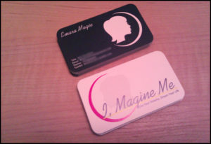 I Magine Me Logo and Business Card - Design by ArtDeal Designs