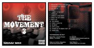 The Movement 3 Mixtape Insert - Design by ArtDeal Designs