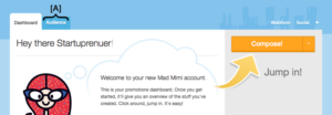 Step One in setting up your Blog RSS to Email with Mad Mimi| ArtiatesiaDeal.com
