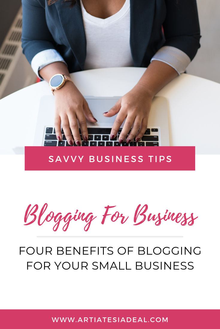 Blogging is not dead. It's still an effective marketing tool. In this article, Artiatesia is sharing the benefits of blogging for your small business. | Now on ArtiatesiaDeal.com