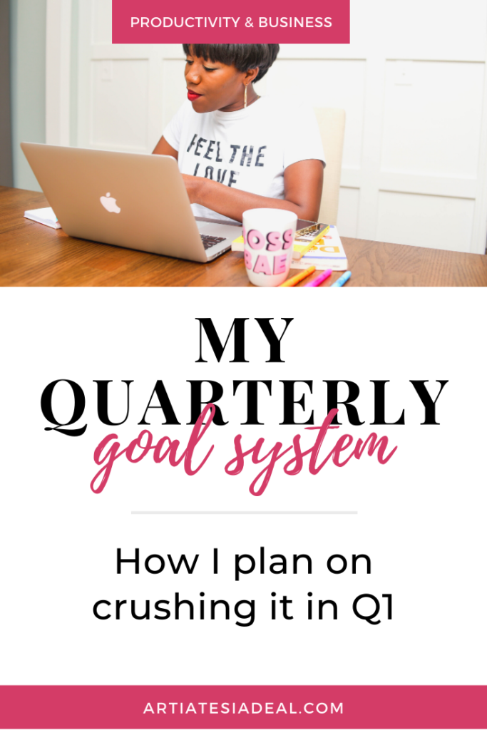 Productivity and Business: How I plan on crushing it in Q1