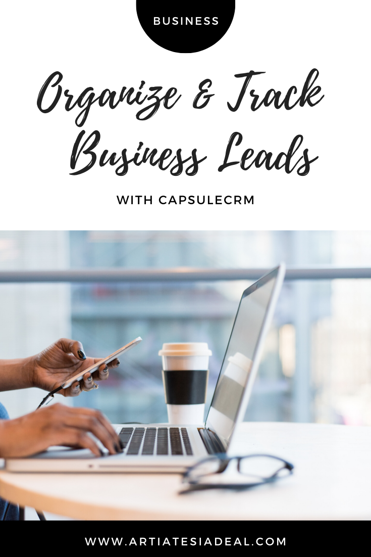 Organize and Track Business Leads With CapsuleCRM