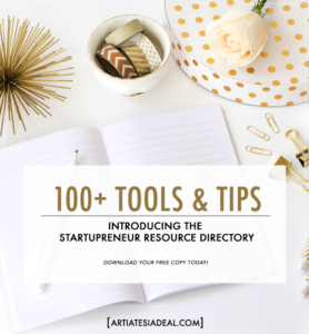 100+ Tools and Tip to help you start your side hustle or business in the Startupreneur Resource Directory| on ArtiatesiaDeal.com