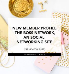 Artiatesia Featured New Member by The Boss Network, an social networking site