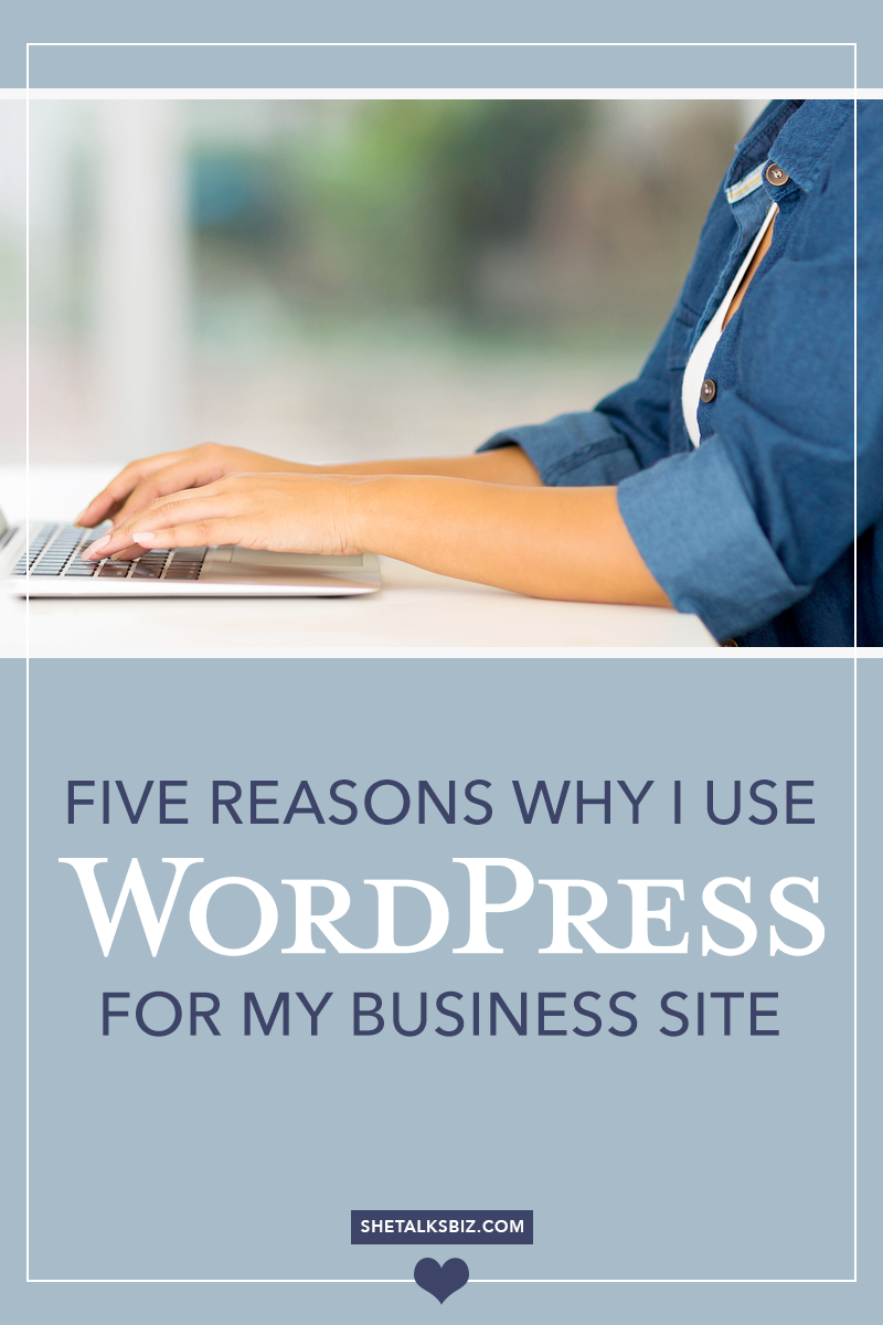 If you are thinking about using WordPress and tried it in the past, I believe it time to give it a try. WordPress has change and improved so much since it first came out. In this post I share my top five reasons why I use WordPress and why you should too. // http://www.shetalksbiz.com