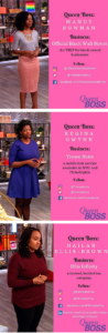 Queen Boss Season 1 Episode 2 Contestants: Mandy Bowman, Regina Owynn, and Nailah Ellis-Brown | Shetalksbiz.com