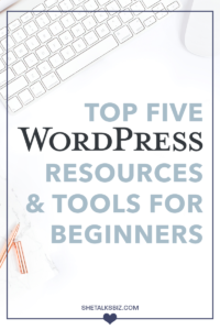 When I first started with WordPress, I came with knowledge of HTML and CSS. I know that not everyone will have the experience. This is why I have created a list of my top resources and tools for beginners. // http://www.shetalksbiz.com
