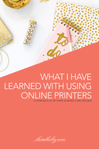 What I have learned With Using Online Printers | Shetalksbiz.com