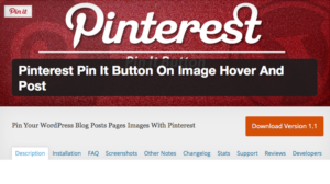 WordPress Plugin of the Week: Pinterest Pin It Button